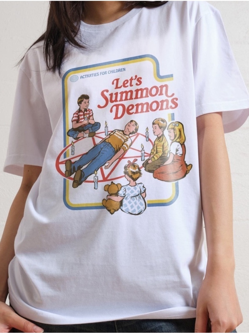 Let's Summon Demons Tee - M